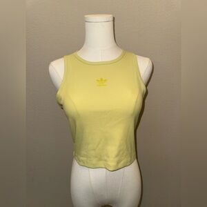 Adidas Light Yellow Tank Top